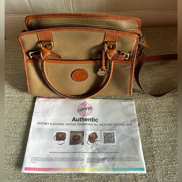 Vintage Dooney & Bourke Satchel Bag